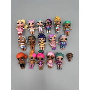 LOL Surprise Small Dolls 17 Pieces Assorted